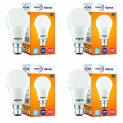 Wipro 10W B22D Led Cool Day White Bulb, Pack Of 4 (Garnet)