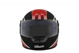 Studds Bravo Decor Knight Full Face Helmet (Matt Black And Red, Xl 600Mm)