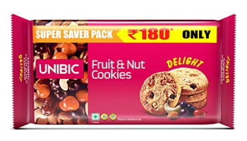 Unibic Fruit & Nut Cookies, 500 G