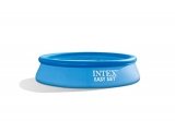 Intex 28106 – 8Ft X 24 Inch (H) Easy Set Inflatable Puncture Resistant Circular Above Ground Portable Outdoor Family Swimming Pool