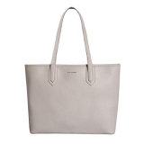 Lino Perros Womens Leatherette Tote Bag (Offwhite)