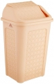 Cello Plastic Classic Swing Dustbin, 9 Litre, Beige, Set Of 1