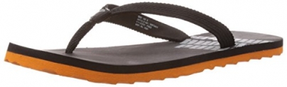 Puma Men’S Issac Ng Dp Black And Orange Sandals-9 Uk/India (43 Eu) (18875401)