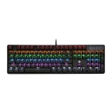 Hp Gk320 Wired Full Size Rgb Backlight Mechanical Gaming Keyboard, 4 Led Indicators, Mechanical Switches, Double Injection Key Caps, And Windows Lock Key, 3 Years Warranty (4Qn01Aa)