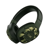 Boat Rockerz 550 Upto 20 Hours Playback, 50Mm Drivers, Soft Padded Ear Cushions And Physical Noise Isolation Bluetooth Wireless Over Ear Headphones With Mic (Army Green)