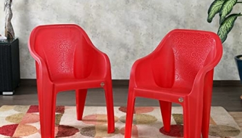 Cello Dynamo Chair Set Pack Of 2 – Red