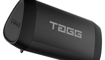 Tagg Sonic Angle 2 14W Portable Bluetooth Speakers Wireless With Dedicated Bass Radiator || Dual Stereo, Waterproof, 10 Hrs Continuous Battery Life- Active Black