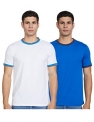 Amazon Brand – Inkast Denim Co. Men’S Regular T-Shirt (Ss20Inktee36_Cobalt Blue & White M)