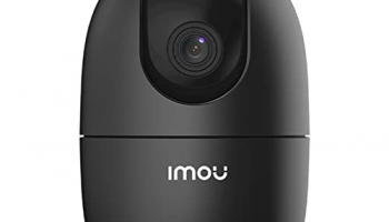 Imou 360° 1080P Full Hd Security Camera, Human Detection, Motion Tracking, 2-Way Audio, Night Vision, Dome Camera With Wifi & Ethernet Connection, Alexa Google Assistant, Up To 256Gb Sd Card Support