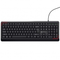 Portronics Ki-Pad Wired Keyboard With Gaming Mode, 104 Keys, 1.5M Cable, Ergonomic Keys, Plug & Play(Black)