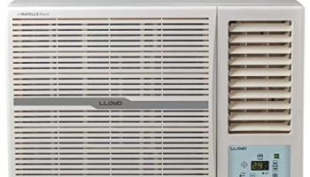 Lloyd 1.5 Ton 3 Star Fixed Speed Window Ac (Copper, 2023 Model, White With Silver Deco Strip, Glw18C3Ywsew)