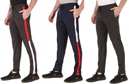 Cynak Men’S Regular Track Pants (1401-1401-Nb_1402-Dg=L_Multicolor_L)