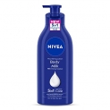 Nivea Body Lotion For Very Dry Skin, Nourishing Body Milk With 2X Almond Oil 48H Moisturization, For Men & Women, 600 Ml