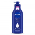 Nivea Body Lotion For Very Dry Skin, Nourishing Body Milk With 2X Almond Oil 48H Moisturization, For Men & Women, 600 Ml