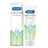 Durex Lube Naturals Intimate Lubricant Gel For Men & Women – 100 Ml | 100% Natural Ingredients | Compatible With Condoms & Toys, White, 100 Ml (Pack Of 1)
