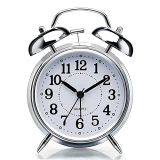Rylan Alarm Clock Digital Led Mirror Alarm Clock For Heavy Sleepers Kids Large Led Display With Snooze Time Temperature Function For Bedroom, Office (Alarm)