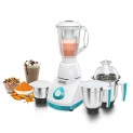 Russell Hobbs Livia750 (750 Watt) Full Copper Motor Mixer Grinder With 3 Stainless Steel Jar + 1 Juicer Jar (White)