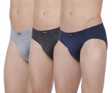 Levi’S Men 100 Ca Style 11 Comfort Brief Lt. Grey Melange,Dk. Grey Melange,N.Melange P3 Size- M