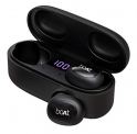 Boat Airdopes 121V2 Tws Earbuds With Bluetooth V5.0, Immersive Audio, Up To 14H Total Playback, Instant Voice Assistant, Easy Access Controls With Mic And Dual Tone Ergonomic Design(Active Black)