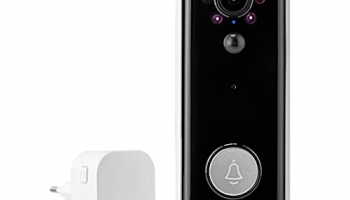 Lifelong Smart Wifi Wireless Video Doorbell With Instant Visitor Video Call On Phone | Intruder Alarm System | 1080P Hd Camera | 2-Way Talk | 36 Chime Tunes, Connect With Lifelong Smart Home App