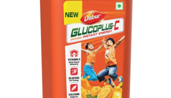 Dabur Glucoplus-C Instant Energy (Orange) – 400G Jar