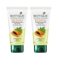 Biotique Bio Papaya Visibly Flawless Skin Face Wash For All Skin Types, 150Ml (Pack Of 2)