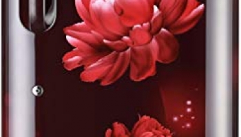 Lg 215 L 4 Star Inverter Direct-Cool Single Door Refrigerator (Gl-B221Ascy, Scarlet Charm, Moist ‘N’ Fresh, 2022 Model)