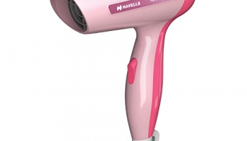 Havells Hd1903, 1200 W,Travel Friendly Hair Dryer (Premium Pink)