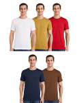 Amazon Brand – Symbol Men’S Solid Regular T-Shirt (Ss19Tshsrnpo5-1_Multicolor11 S)