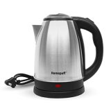 Home Puff 1.8L Fast Boiling Electric Kettle, Stainless Steel Body, Auto-Cut With Overheat And Boil Dry Protection, Easy To Clean, Portable Kettle With 360 Swivel Base, Long Cord, 1500W, With Warranty