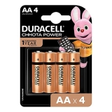 Duracell Chhota Power Alkaline Aa Batteries- 4 Pieces