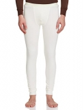 Jockey Snug Fit Micro Fiber Thermal Long John For Men 2622_White_S