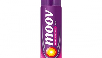 Moov Fast Pain Relief Spray – 80G | Suitable For Back Pain, Muscle Pain, Joint Pain, Knee Pain | 100% Ayurvedic Formula | Suitable For Sports & Gym Related Injuries
