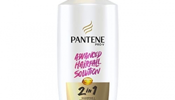 Pantene Advanced Hairfall Solution 2 In 1 Hair Fall Control Shampoo + Conditioner, 650 Ml