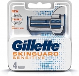 Gillette Skinguard Manual Shaving Razor Blades- Pack Of 4 Cartridges