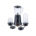Bajaj Nx-01, Powerful 300W Mixer Grinder, Blender, Juicer And Smoothie Maker With Sipper And Store Lids, 3 Jars, Black, Regular