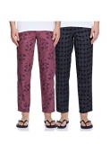 Diverse Men’S Plus Size Regular Pyjama Bottom (Pack Of 2) Grey, Wine
