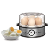 Lifelong Egg Boiler 360-Watt (Transparent And Silver Grey), Boil 7 Eggs | Easy To Clean| 3 Boiling Modes, Stainless Steel Body And Heating Plate, Automatic Turn-Off (1 Year Warranty)