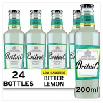 Britvic Bitter Lemon, 6.76 Fl Oz / 200 Ml, 24 Pack