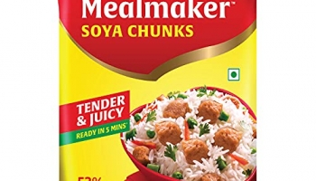 Saffola Mealmaker Soya Chunks With Supersoft Technology, Tender & Juicy, Pouch 1 Kg