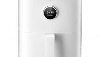 Xiaomi Smart Air Fryer 3.5L | New Launch September 2022 | Oled Display| 8 Preset |Defrosting|Dehydrate |Yoghurt Making |App & Google Assistant Voice Control | Less Fat |1400 W | Cloud Recipes