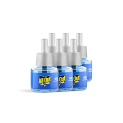 All Out Liquid Vaporizer Mosquito Repellent With 100% Knock Down Rate, Kills Dengue, Malaria, And Chikungunya Mosquitoes, Refill Pack Of 6 (45Ml Each)