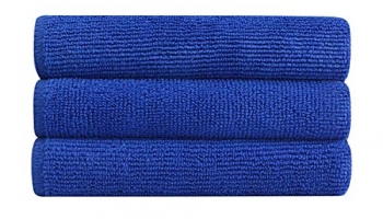 Bathla Spic & Span Multi Purpose Micro Fiber Cleaning Cloth – 340 Gsm: 60Cmx40Cm (Pack Of 3 – Dark Blue)