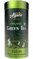 Alpino Certified Organic Tulsi Green Tea 100 G | Rich In Anti-Oxidants | Detox Green Tea