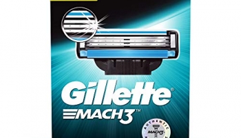 Gillette Mach 3 Shaving Blades- Pack Of 10 (Cartridges)