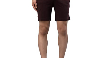 Red Tape Men’S Shorts (Rst0008_Maroon_30)