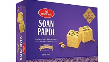 Haldiram’S Cow Ghee Soan Papdi Pouch, 400 G