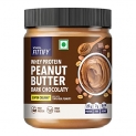 Saffola Fittify Whey Protein Peanut Butter | Dark Chocolaty | Super Creamy | High Protein | High Fiber | Vegan| No Trans Fat | 200G