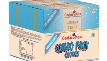 Cookieman Choco Chip And Fruit & Nut Combo Cookies – 400G