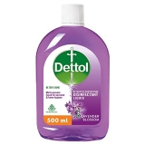 Dettol Liquid Disinfectant For Floor Cleaner, Surface Disinfection , Personal Hygiene (Lavender Blossom , 500Ml)
